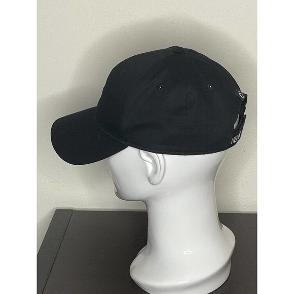 BLOOD Brother Logo Baseball Cap in Deep Black - Picture 3 of 9